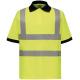 Polo alta visibilidad manga corta Ref.TTYHVJ210-HOLA VIS AMARILLO