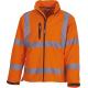 Chaqueta softshell alta visibilidad Ref.TTYHVK09-HOLA VIS NARANJA