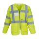 Chaqueta hi-vis (alta visibilidad) Ref.TTYHVJ800-HOLA VIS AMARILLO