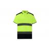 Polo hi-vis (alta visibilidad) bicolor