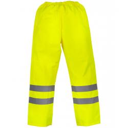 Pantalón hi-vis (alta visibilidad) soft flex transpirable para lluvia