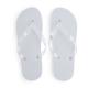 Chanclas de playa con suela de confortable PE y tiras en PVC translúcido KALAY Ref.RZS8150-BLANCO