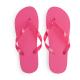 Chanclas de playa con suela de confortable PE y tiras en PVC translúcido KALAY Ref.RZS8150-FUCSIA