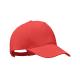 Gorra béisbol de algodón 5 paneles Bicca cap Ref.MDMO6432-ROJO 