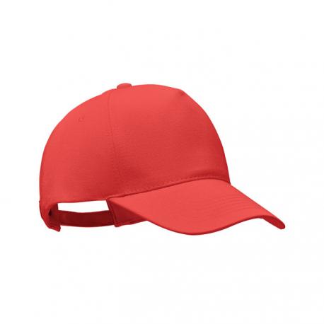 Gorra béisbol de algodón 5 paneles Bicca cap