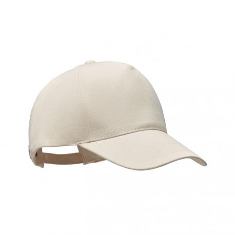 Gorra béisbol de algodón 5 paneles Bicca cap