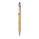 Set bolígrafo y portaminas de bambú KIOTO Ref.RHW8036-CRUDO