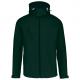 Chaqueta softshell con capucha extraíble hombre Ref.TTK413-BOTELLA VERDE