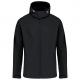 Chaqueta softshell con capucha extraíble hombre Ref.TTK413-NEGRO