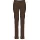 Pantalón chino mujer Ref.TTK741-CHOCOLATE