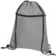 Mochila de cuerdas de PET reciclado 5l Ross Ref.PF120518-GRIS MEDIO 