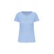 Camiseta bio para mujer 150g/m2 Ref.TTK3026IC-CIELO AZUL