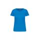 Camiseta bio para mujer 150g/m2 Ref.TTK3026IC-AZUL TROPICAL