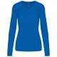 Jersey cuello de pico mujer Ref.TTK966-AZUL REAL AZUL