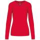 Jersey cuello de pico mujer Ref.TTK966-RED