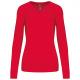 Jersey cuello de pico mujer Ref.TTK966-RED