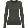 Jersey cuello de pico mujer