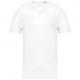 Camiseta corta orgánica sin costuras para hombre Ref.TTK398-BLANCO