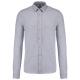 Camisa piqué manga larga Ref.TTK508-GRAY DE OXFORD