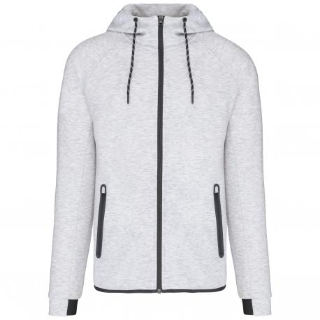 Chaqueta de chándal performance con capucha hombre