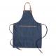 Delantal chef lujoso de lona Ref.XDP26282-AZUL 