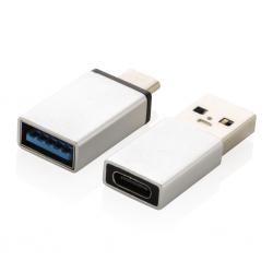 Juego de adaptadores USB A y USB C