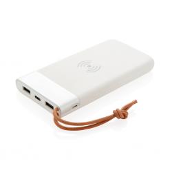 Batería externa Aria 8.000 mAh con carga inalámbrica 5W