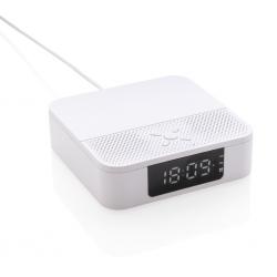Altavoz con carga inalámbrica y display