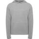 Sudadera con capucha unisex en tejido ligero MANASLU Ref.RSU1119-GRIS VIGORÉ