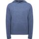 Sudadera con capucha unisex en tejido ligero MANASLU Ref.RSU1119-DENIM VIGORÉ