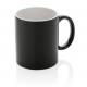 Taza básica de cerámica diseño clásico 350ml Ref.XDP43401-NEGRO 