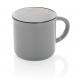 Taza de cerámica vintage 280ml Ref.XDP43403-GRIS 