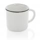 Taza de cerámica vintage 280ml Ref.XDP43403-BLANCO/BLANCO 