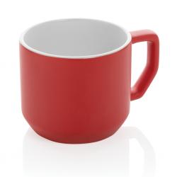 Taza de cerámica moderna