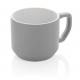 Taza promocional de cerámica moderna 350ml Ref.XDP43404-GRIS 