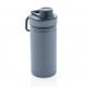 Botella de acero al vacío con tapa deportiva 550ml Ref.XDP43619-AZUL/AZUL 