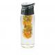 Botella infusor con cierre 700ml Ref.XDP43654-TRANSPARENTE/GRIS 