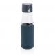 Botella de hidratación de vidrio Ukiyo con funda 600ml Ref.XDP43672-AZUL 