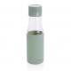 Botella de hidratación de vidrio Ukiyo con funda 600ml Ref.XDP43672-VERDE 