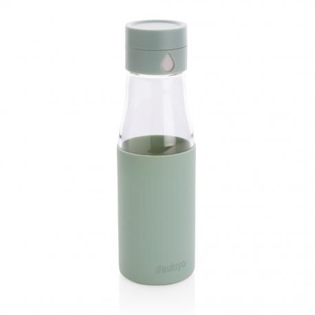 Botella de hidratación de vidrio Ukiyo con funda 600ml