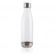 Botella de agua estanca con tapa de acero 500ml Ref.XDP43675-TRANSPARENTE 