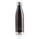Botella de agua estanca con tapa de acero 500ml Ref.XDP43675-NEGRO 