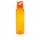 Botella de agua AS 650ml Ref.XDP43687-NARANJA 