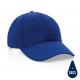 Gorra de algodón reciclado 6 paneles Impact Ref.XDP45330-AZUL 