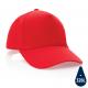 Gorra con trazador AWARE™ 5 paneles Impact Ref.XDP45333-ROJO 