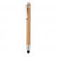 Bolígrafo touch de bambú Ref.XDP61050-MARRÓN 