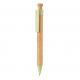 Bolígrafo de bambú con clip de trigo Ref.XDP61054-VERDE 