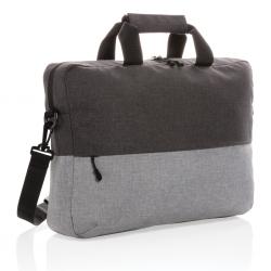 Maletín RFID para portátil 15.6" Duo color RPET sin PVC