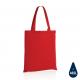 Tote bag de algodón reciclado Impact AWARE™ 145g/m2 Ref.XDP76262-ROJO 