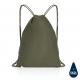 Mochila de algodón reciclado 145gr Impact AWARE ™ Ref.XDP76263-VERDE 